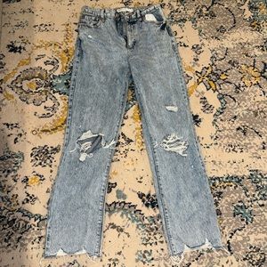 women’s denim ripped jeans